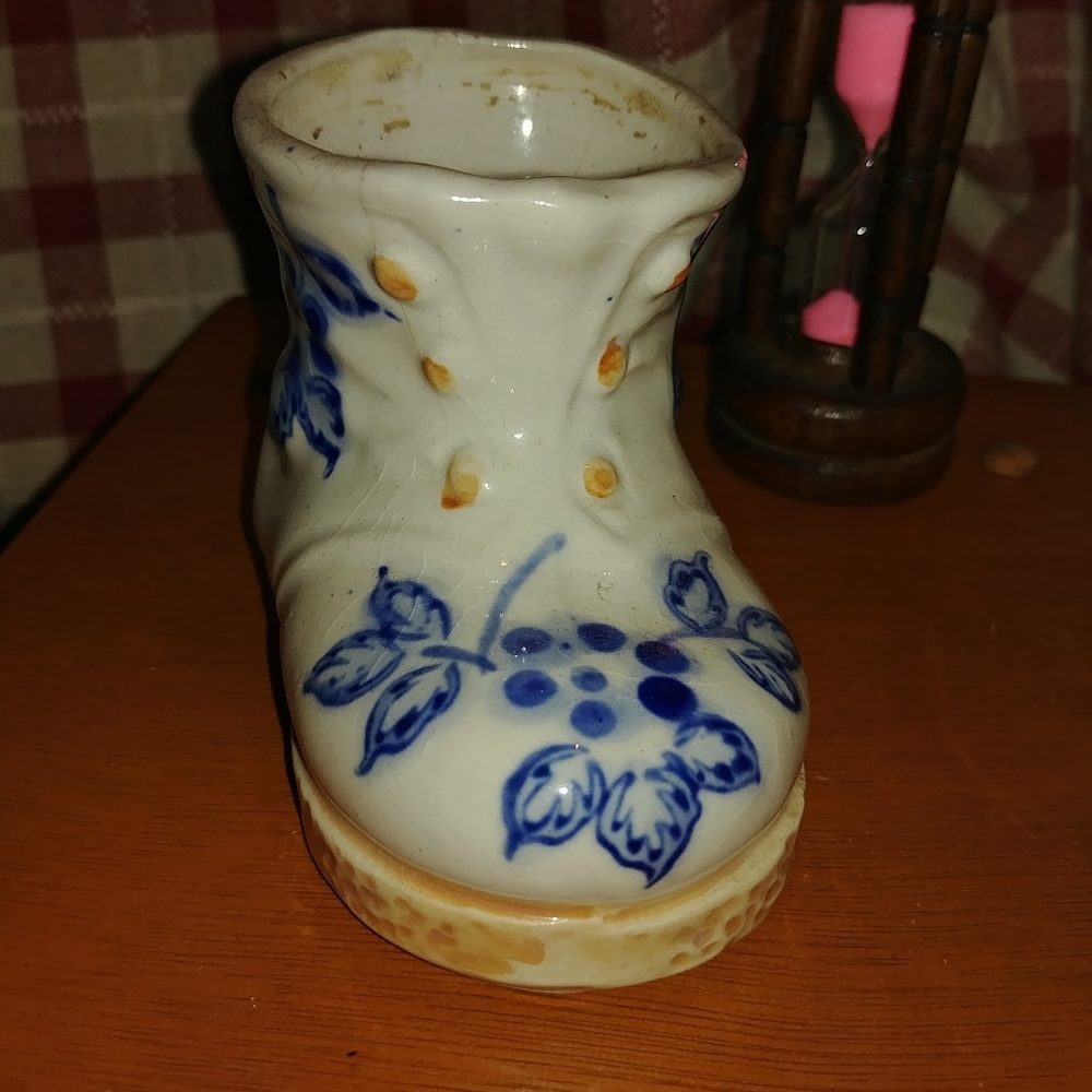 Occupied Japan Mini Boot - Picture 6 of 9